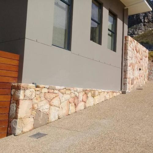 Sandstone house